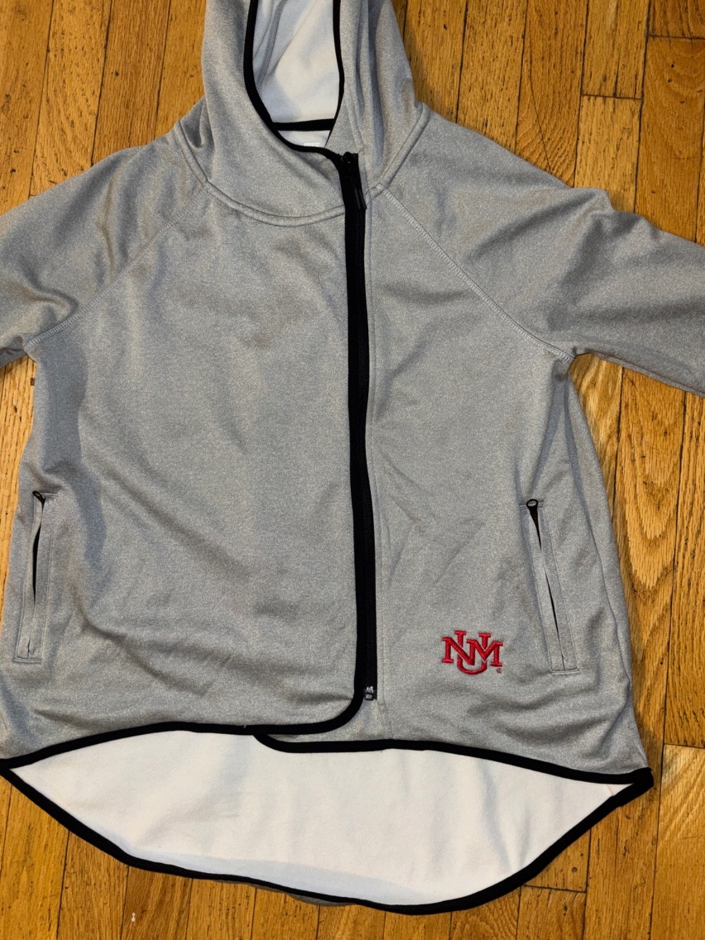 NIKE Tech University of New Mexico (UNM) Women’s Fleece Cape Hoodie - Medium